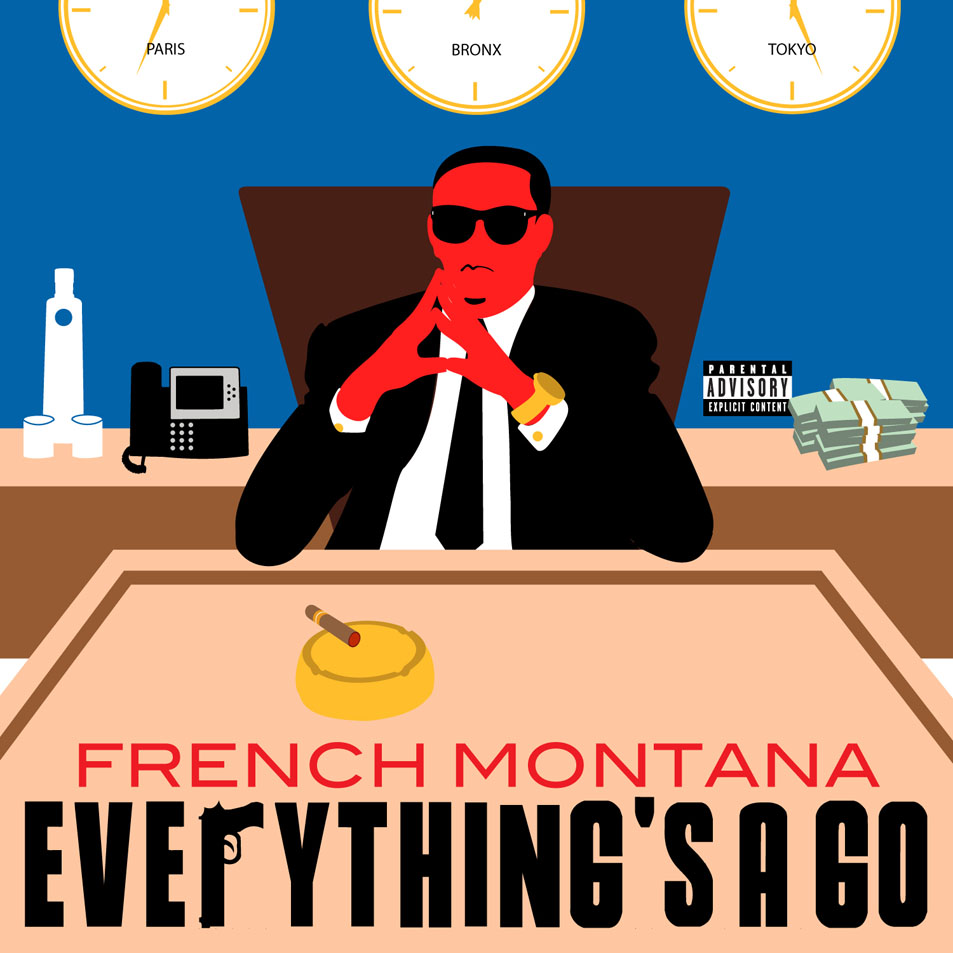 Cartula Frontal de French Montana - Everything's A Go (Cd Single)