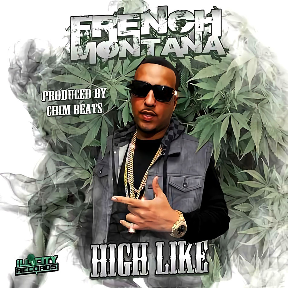 Cartula Frontal de French Montana - High Like (Cd Single)