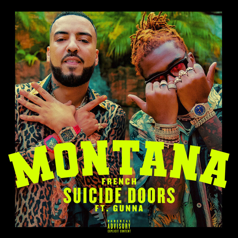 Cartula Frontal de French Montana - Suicide Doors (Featuring Gunna) (Cd Single)