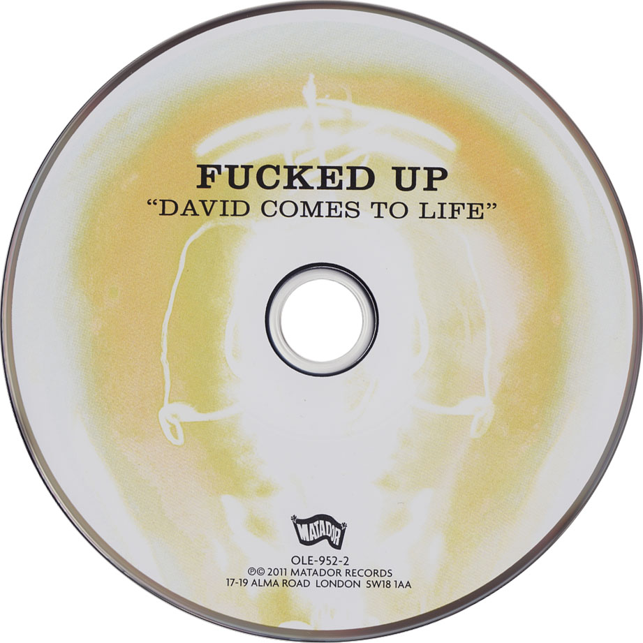 Cartula Cd de Fucked Up - David Comes To Life