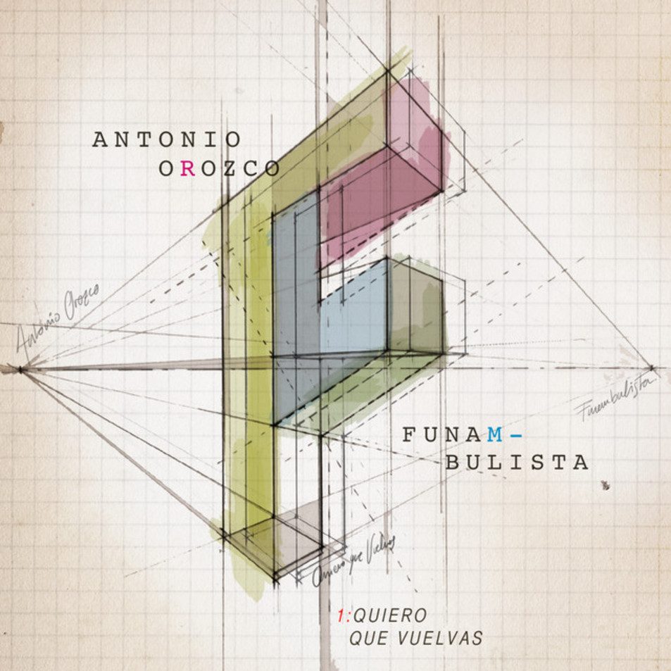 Cartula Frontal de Funambulista - Quiero Que Vuelvas (Featuring Antonio Orozco) (Cd Single)