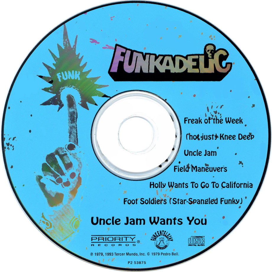 Cartula Cd de Funkadelic - Uncle Jam Wants You