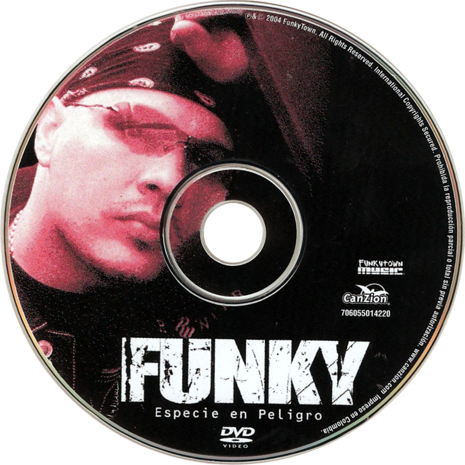Cartula Dvd de Funky - Especie En Peligro (Dvd)