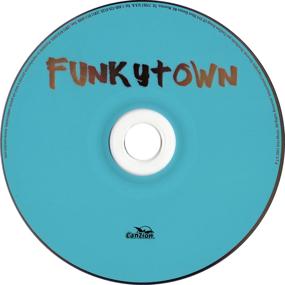 Cartula Cd de Funky - Funkytown