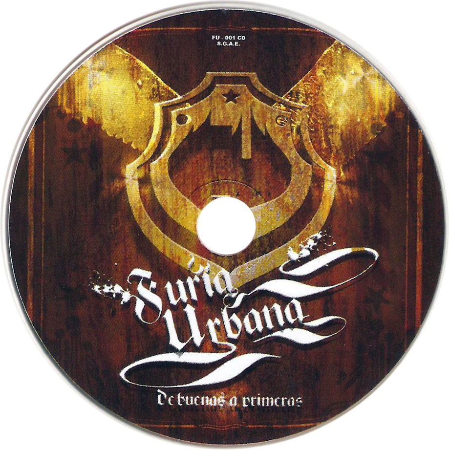 Cartula Cd de Furia Urbana - De Buenas A Primeras