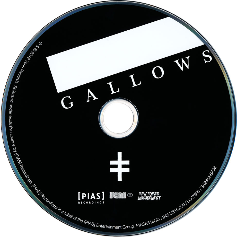 Cartula Cd de Gallows - Gallows