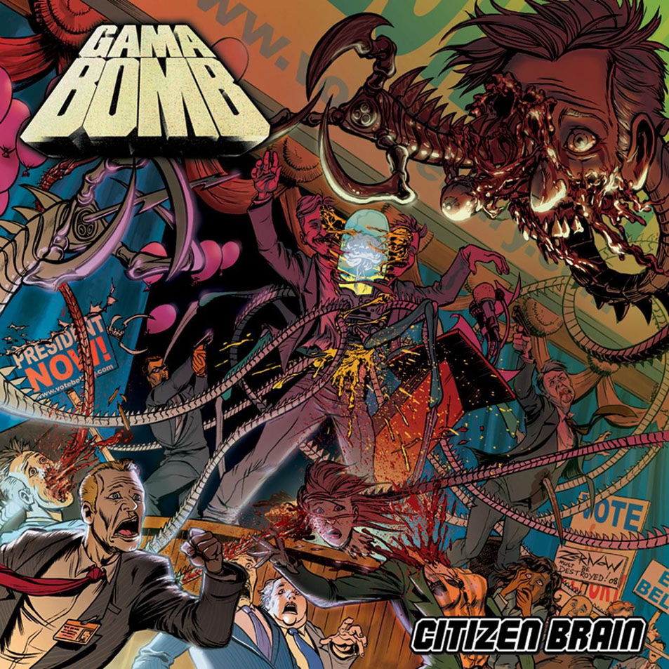 Cartula Frontal de Gama Bomb - Citizen Brain
