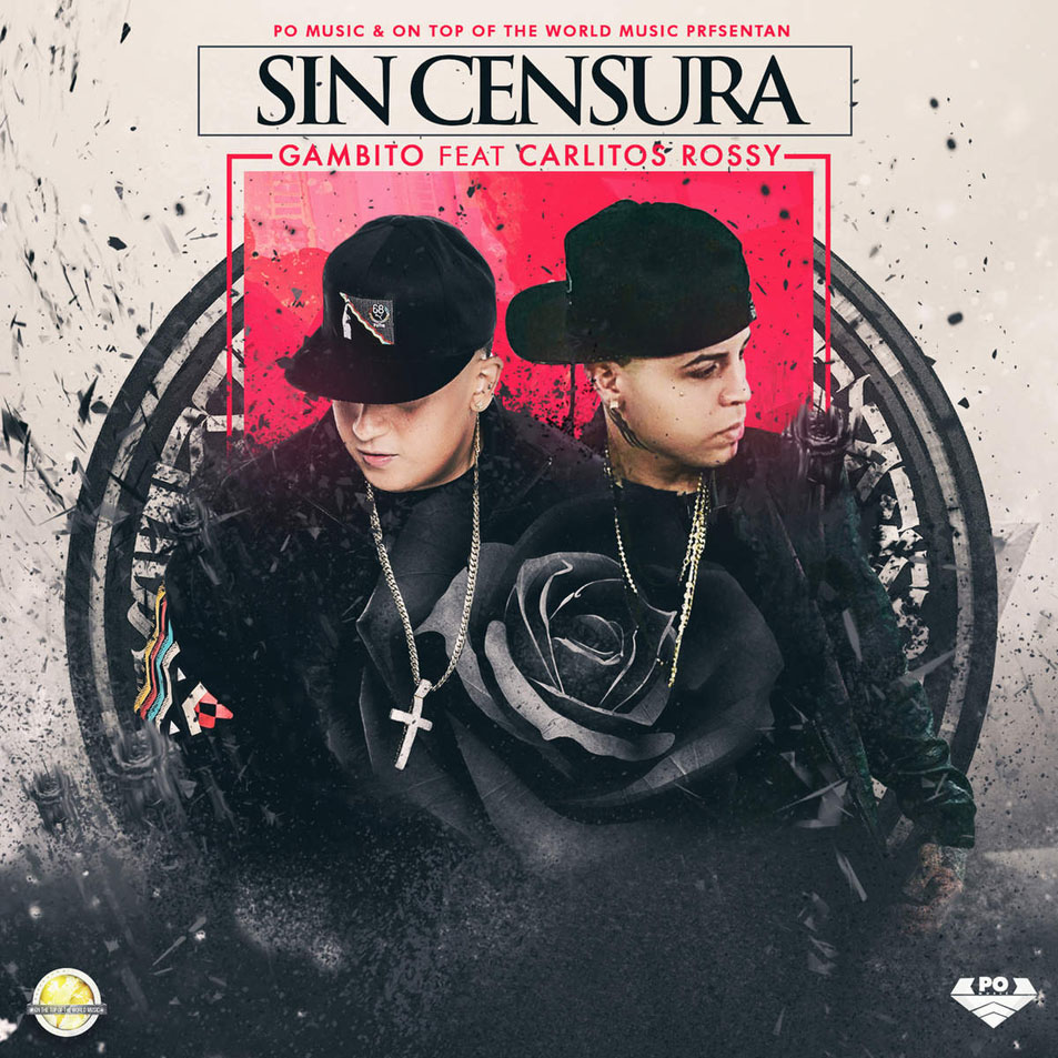 Cartula Frontal de Gambito - Sin Censura (Featuring Carlitos Rossy) (Cd Single)