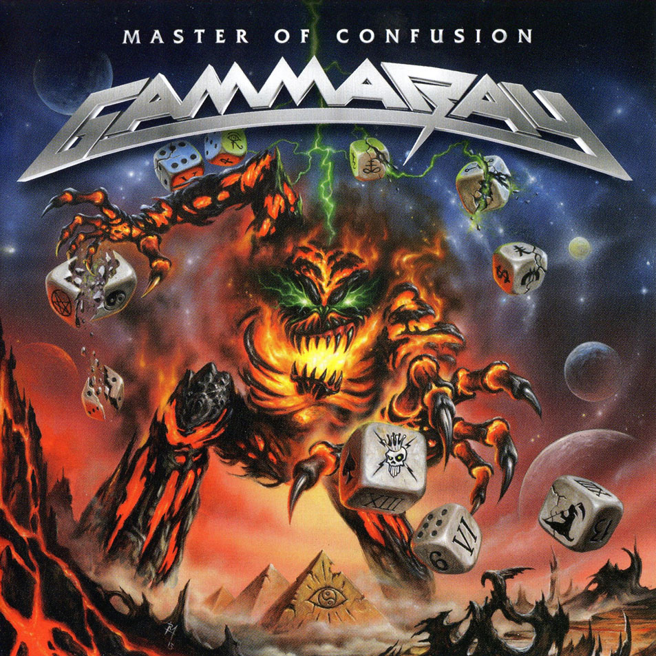 Cartula Frontal de Gamma Ray - Master Of Confusion