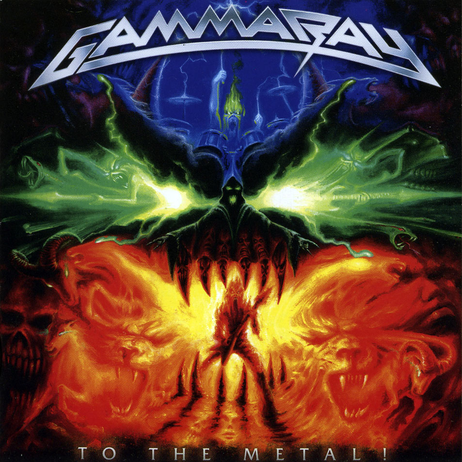 Cartula Frontal de Gamma Ray - To The Metal