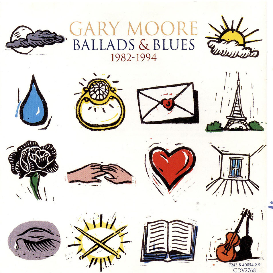 Cartula Interior Frontal de Gary Moore - Ballads & Blues 1982-1994