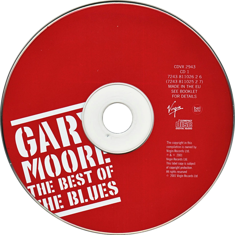 Cartula Cd1 de Gary Moore - The Best Of The Blues
