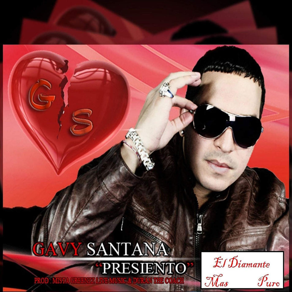 Cartula Frontal de Gavy Santana - Presiento (Cd Single)