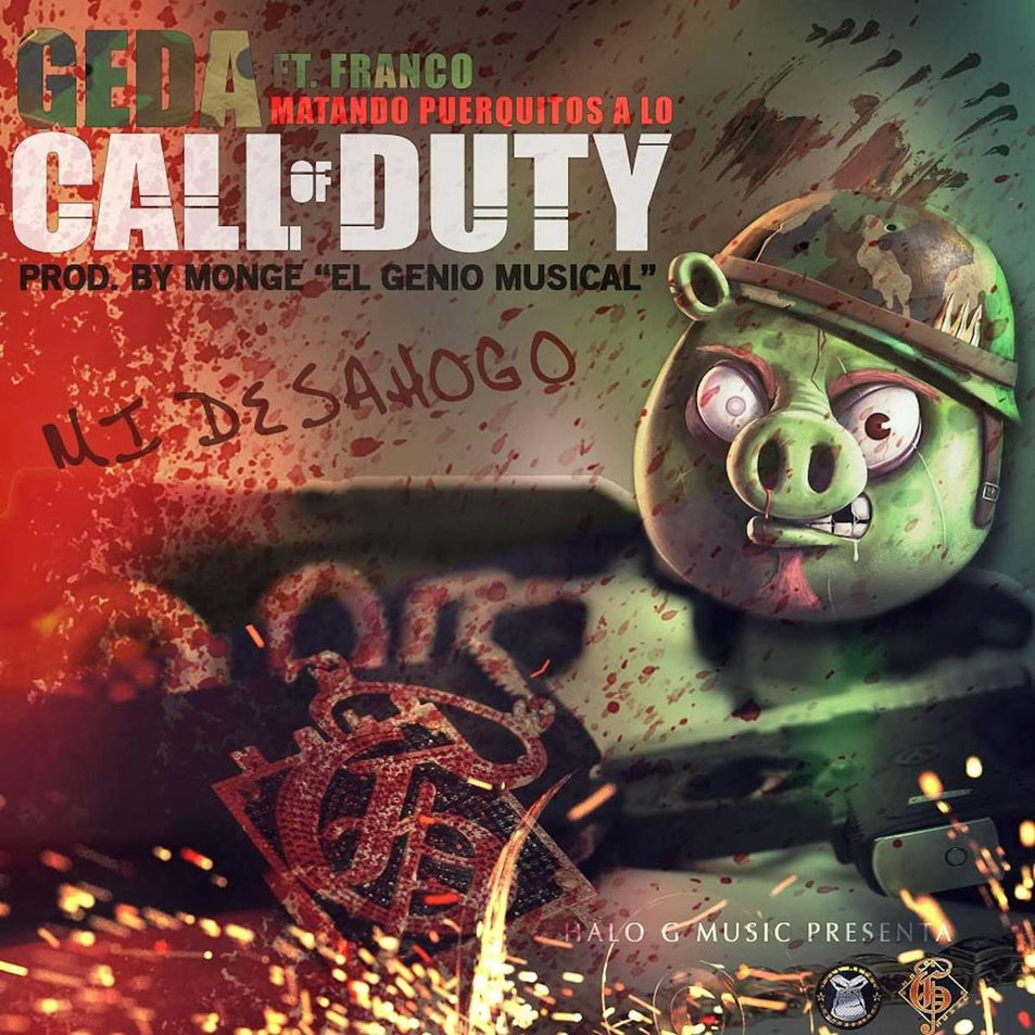Cartula Frontal de Geda - Mi Desahogo (Featuring Franco El Gorila) (Cd Single)