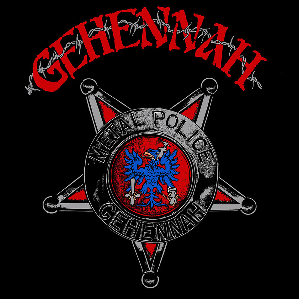 Cartula Frontal de Gehennah - Metal Police