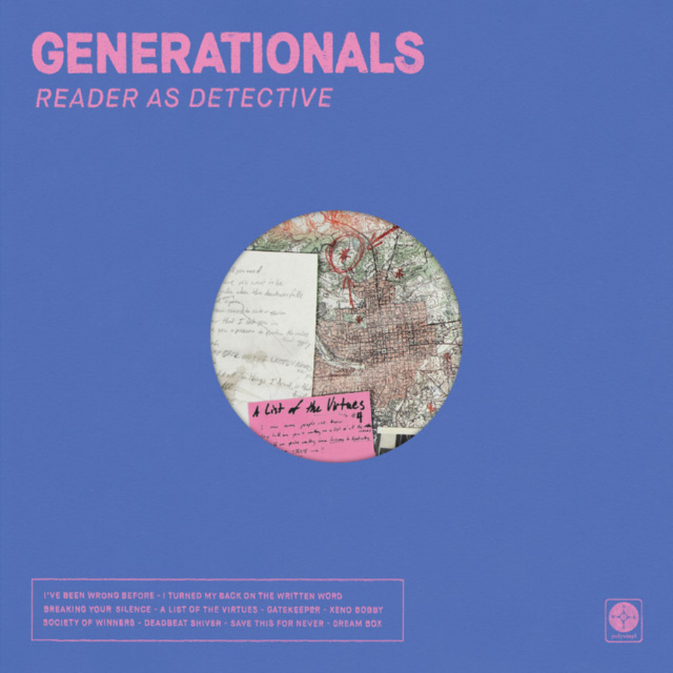 Cartula Frontal de Generationals - Reader As Detective