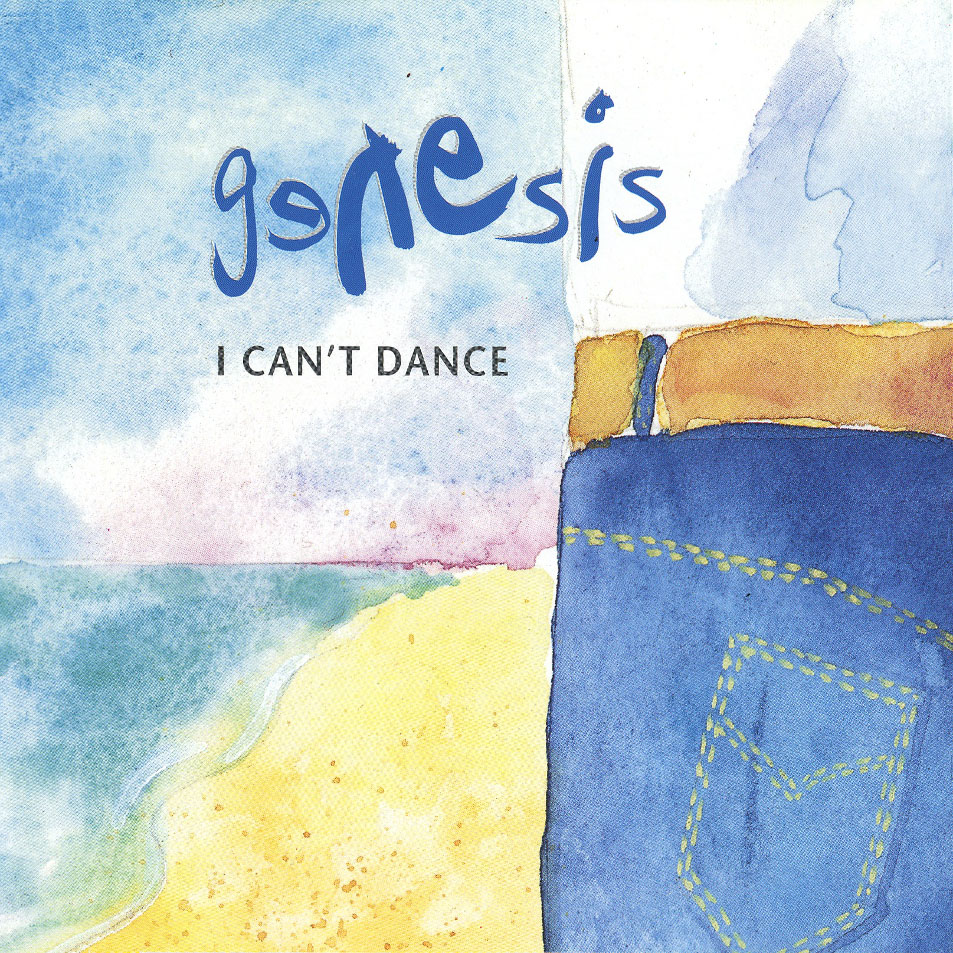 Cartula Frontal de Genesis - I Can't Dance (Cd Single)