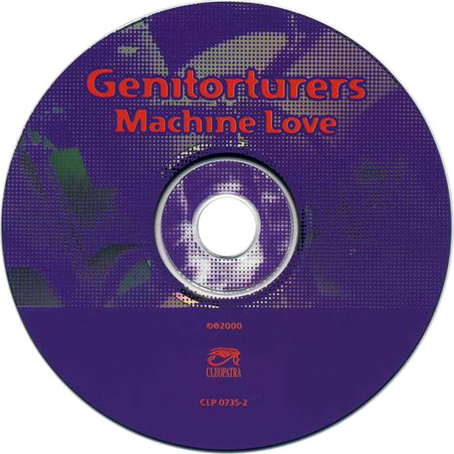 Cartula Cd de Genitorturers - Machine Love