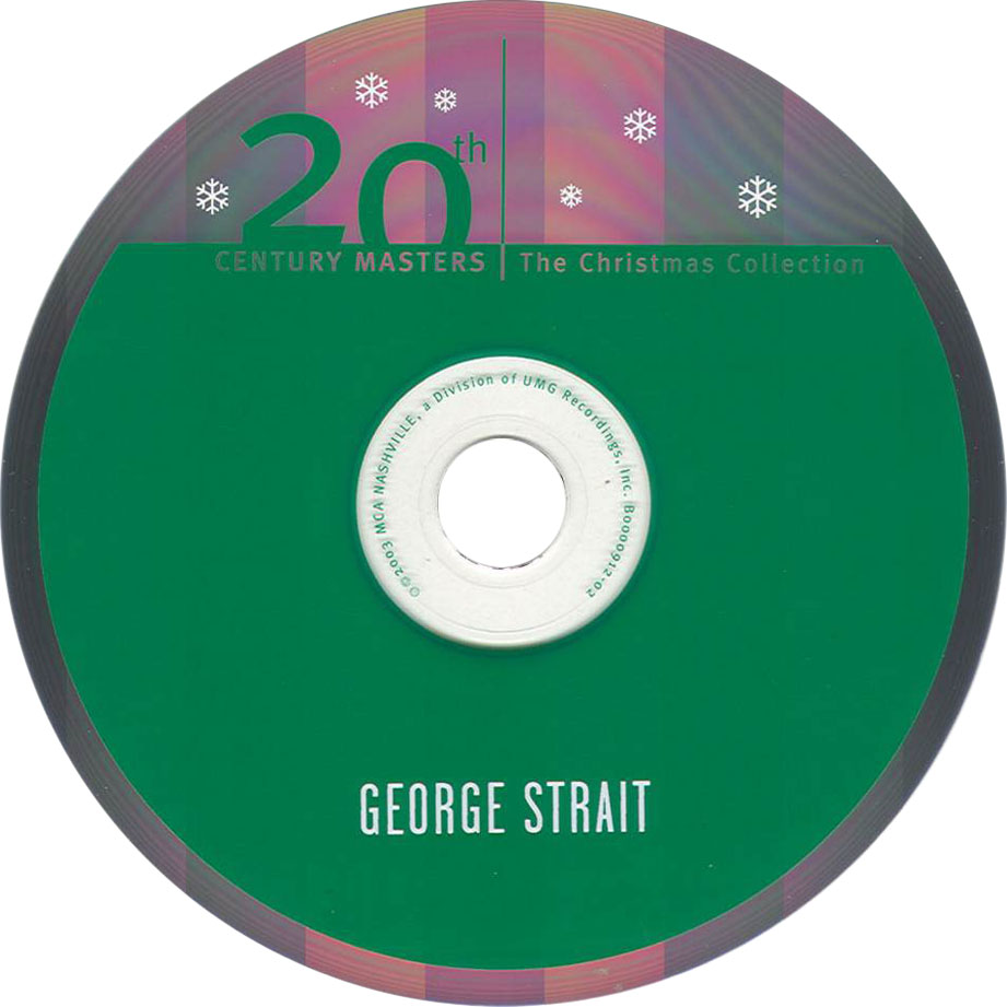 Cartula Cd de George Strait - 20th Century Masters: The Christmas Collection