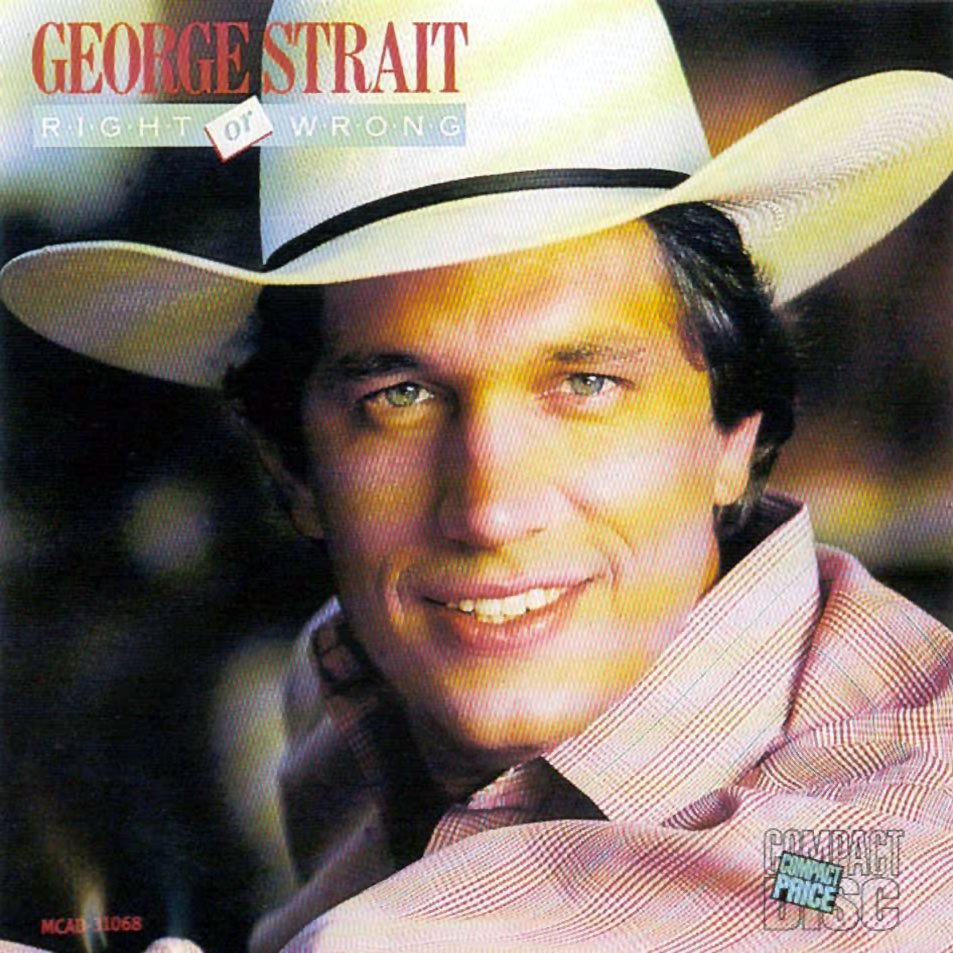 Carátula Frontal De George Strait Right Or Wrong Portada