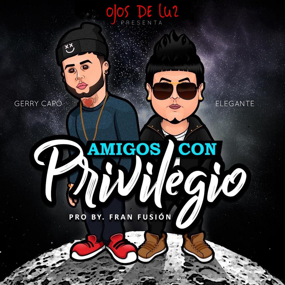 Cartula Frontal de Gerry Capo - Amigos Con Privilegio (Featuring Elegante) (Cd Single)