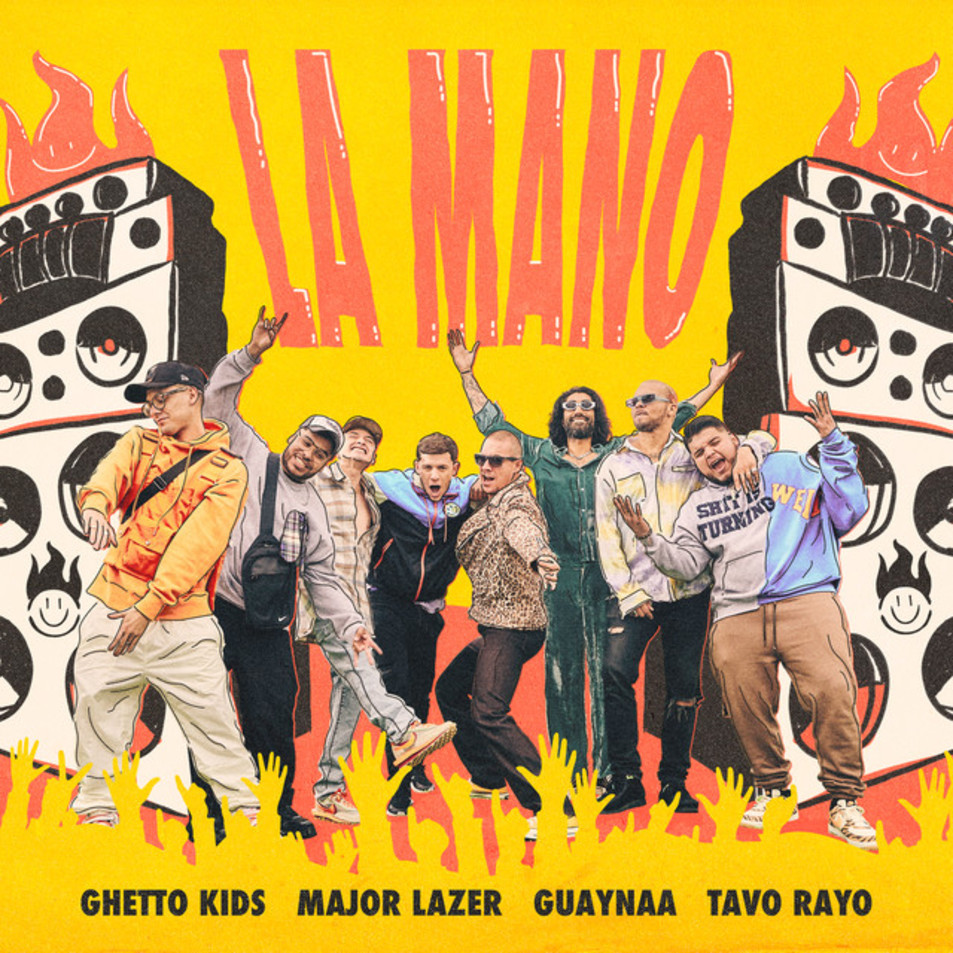 Cartula Frontal de Ghetto Kids - La Mano (Featuring Major Lazer, Guaynaa & Tavo Rayo) (Cd Single)