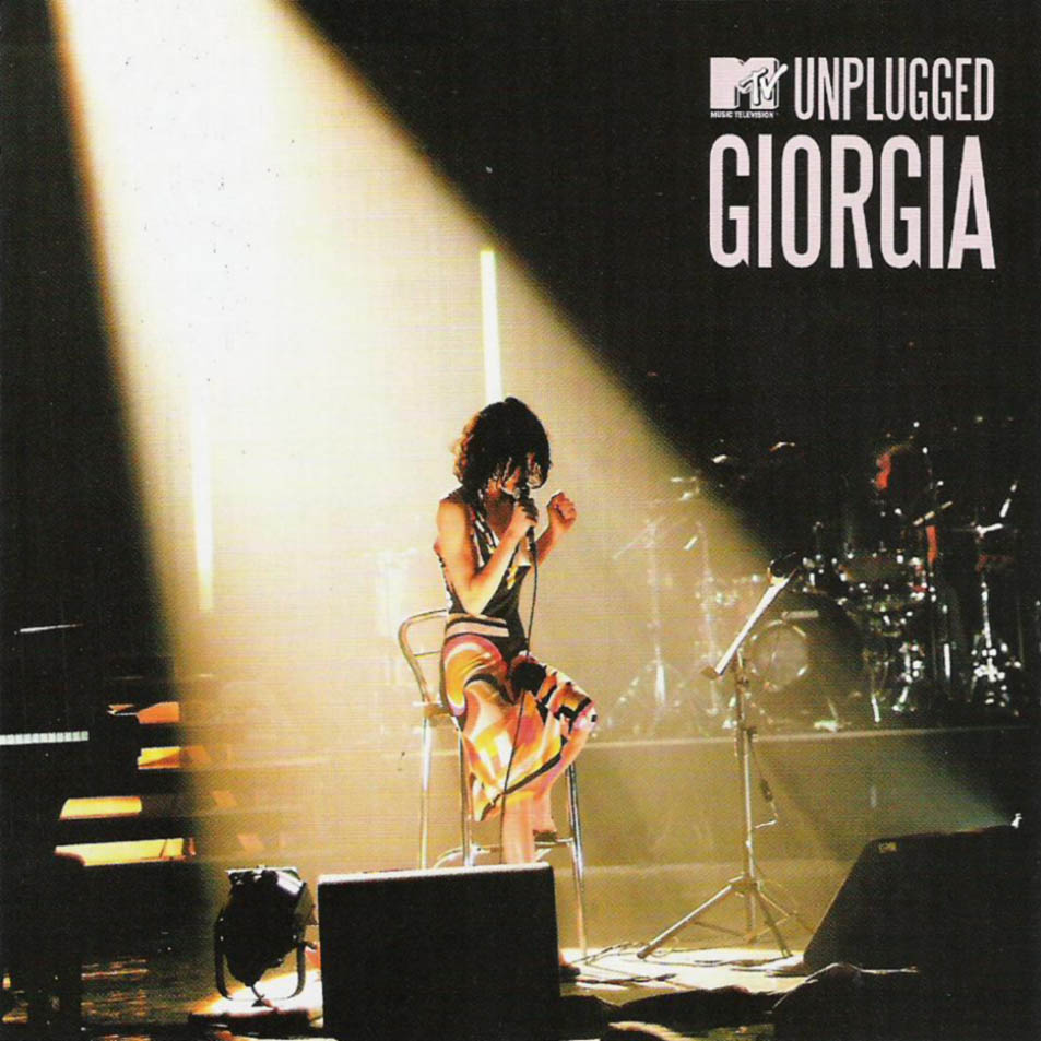 Cartula Frontal de Giorgia - Mtv Unplugged