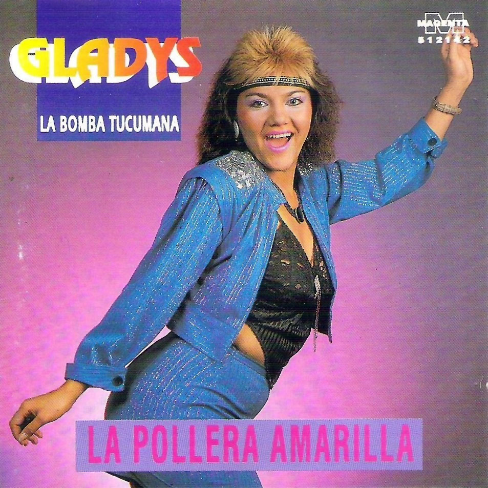 Cartula Frontal de Gladys La Bomba Tucumana - La Pollera Amarilla