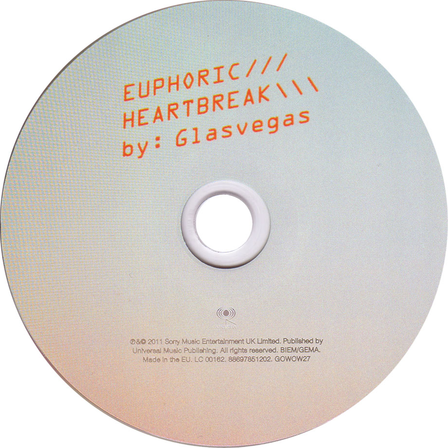 Cartula Cd de Glasvegas - Euphoric Heartbreak