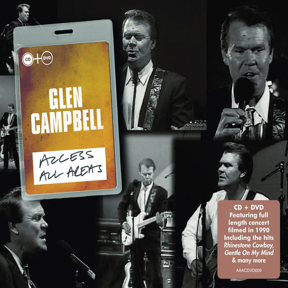 Cartula Frontal de Glen Campbell - Access All Areas