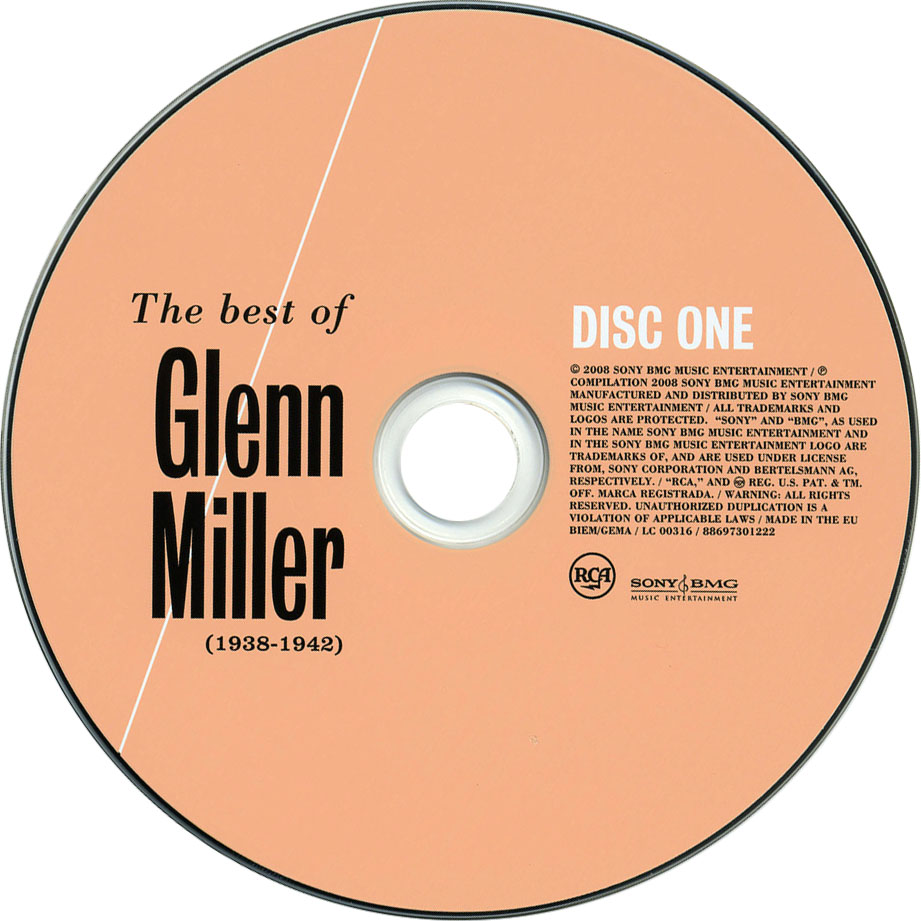 Cartula Cd1 de Glenn Miller - In The Mood: The Best Of Glenn Miller (1938-1942)