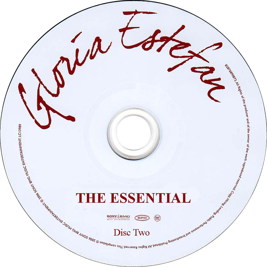 Cartula Cd2 de Gloria Estefan - The Essential Gloria Estefan