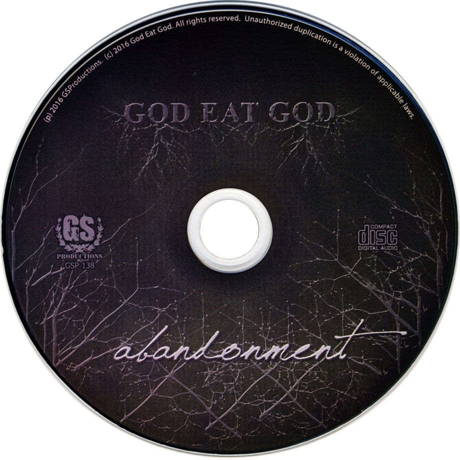 Cartula Cd de God Eat God - Abandonment