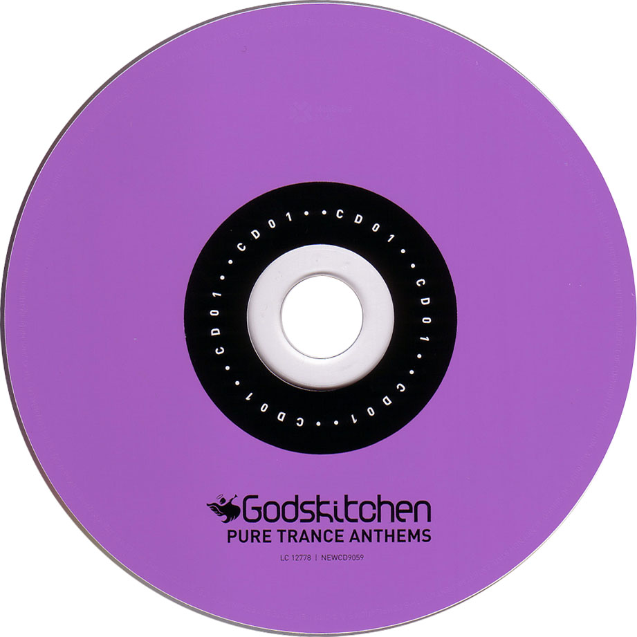 Cartula Cd1 de Godskitchen: Pure Trance Anthems