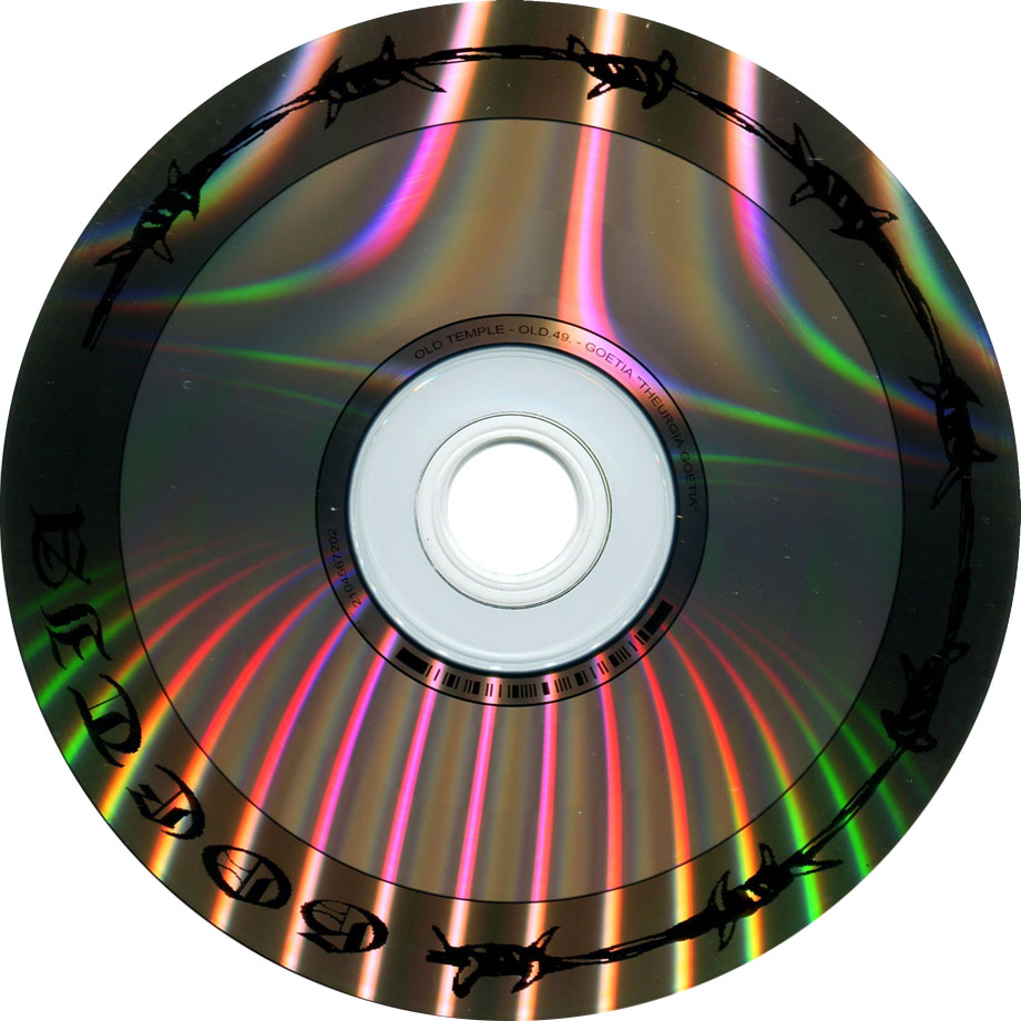 Cartula Cd de Goetia - Theurgia Goetia