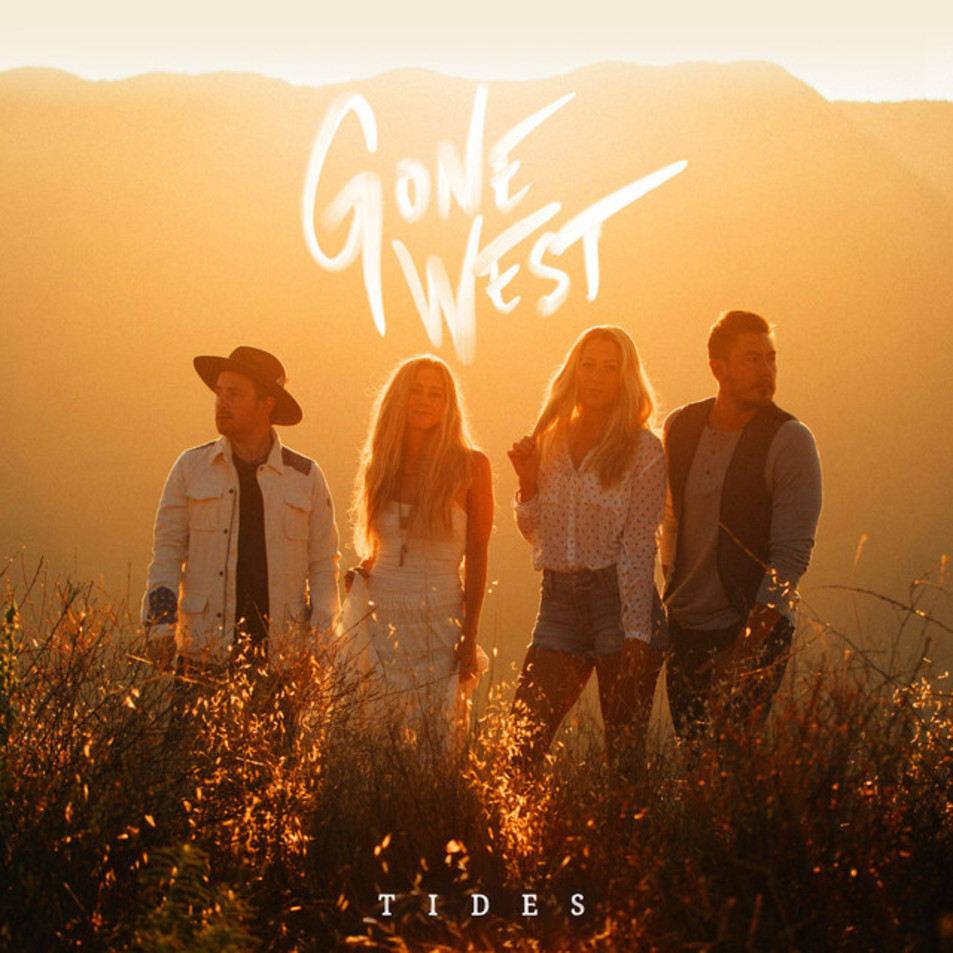 Car Tula Frontal De Gone West Tides Cd Single Portada