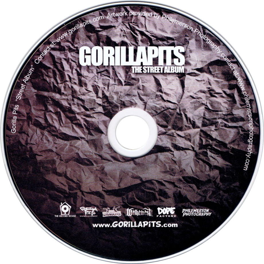 Cartula Cd de Gorillapits - Street Album