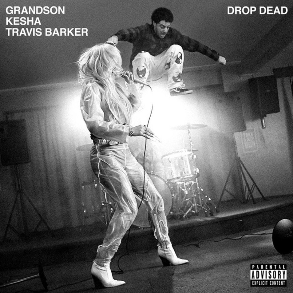 Cartula Frontal de Grandson - Drop Dead (Featuring Kesha & Travis Barker) (Cd Single)