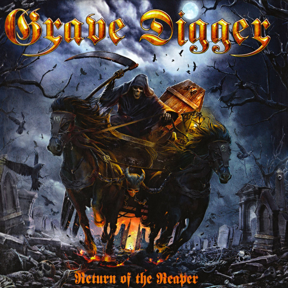 Cartula Frontal de Grave Digger - Return Of The Reaper (Limited Edition)