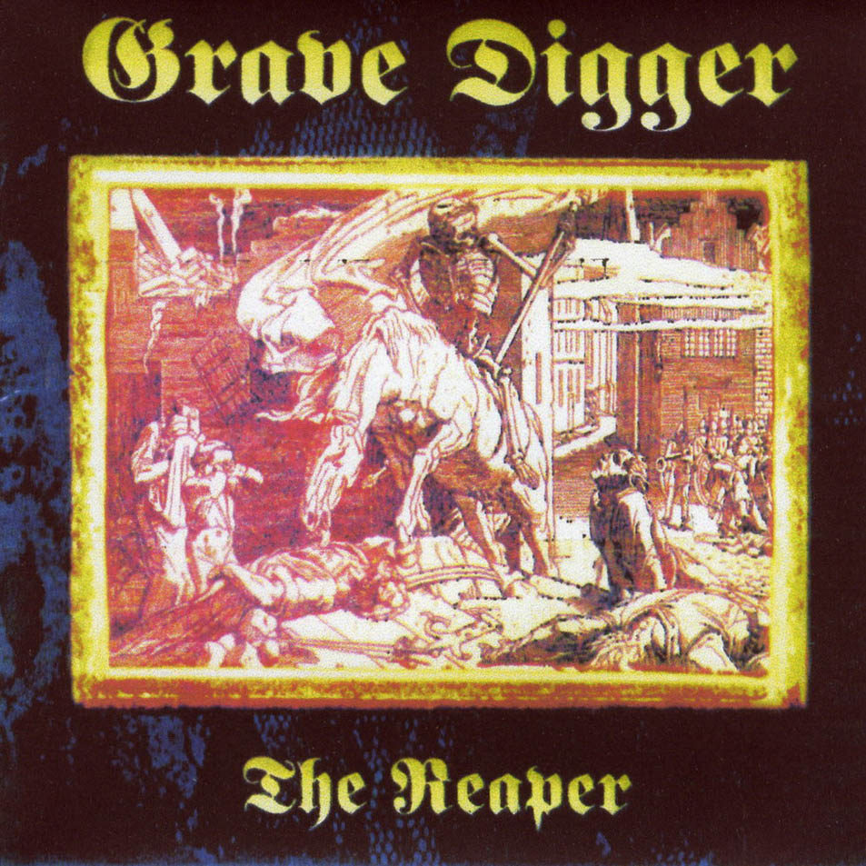 Cartula Frontal de Grave Digger - The Reaper