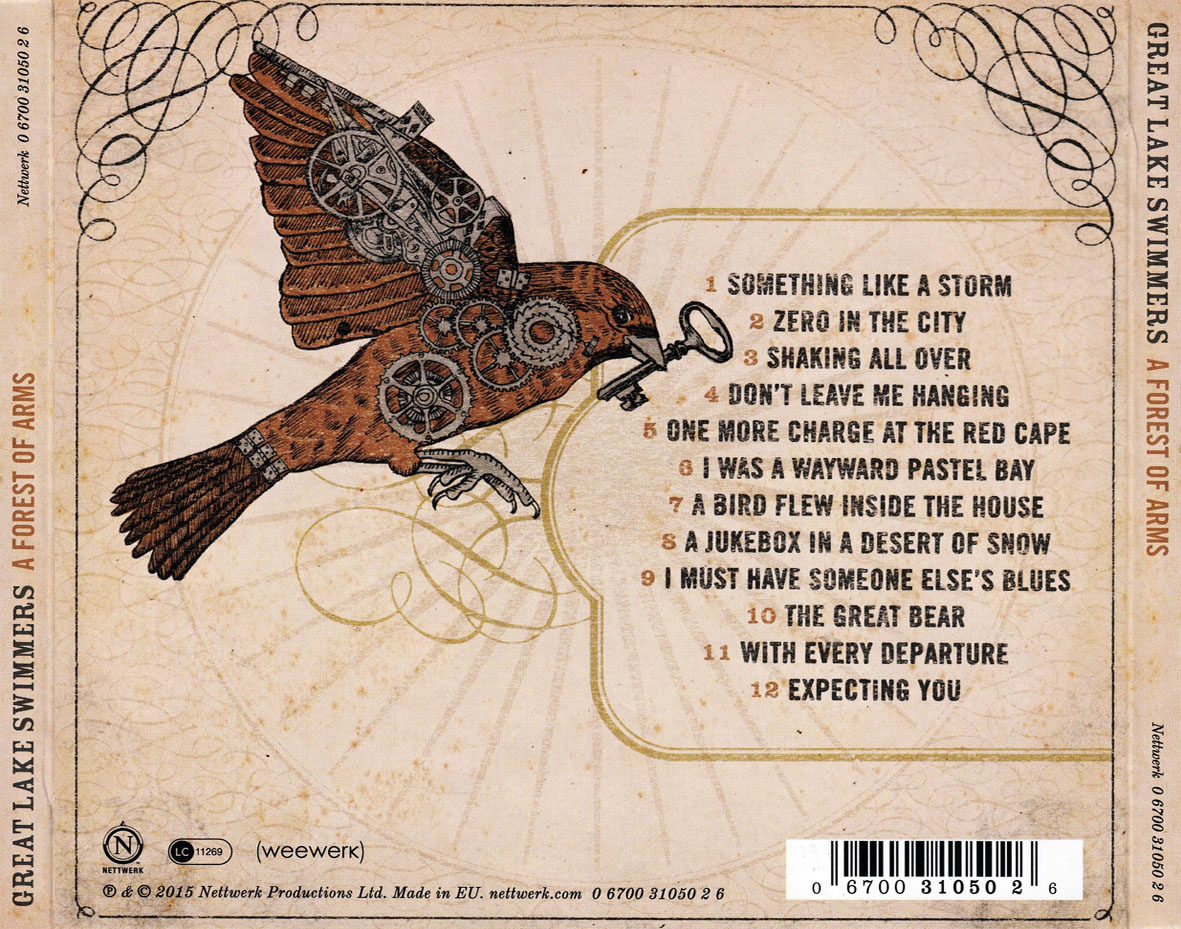 Cartula Trasera de Great Lake Swimmers - A Forest Of Arms