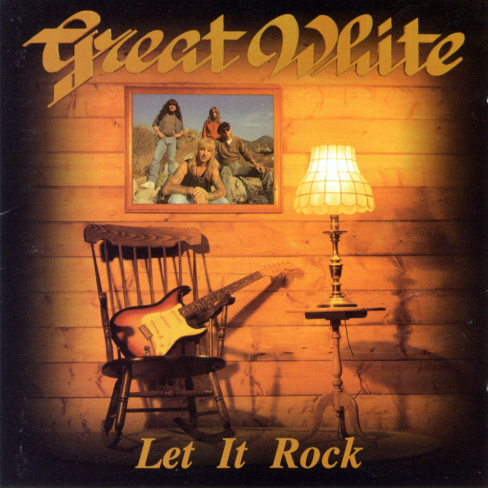 Cartula Frontal de Great White - Let It Rock