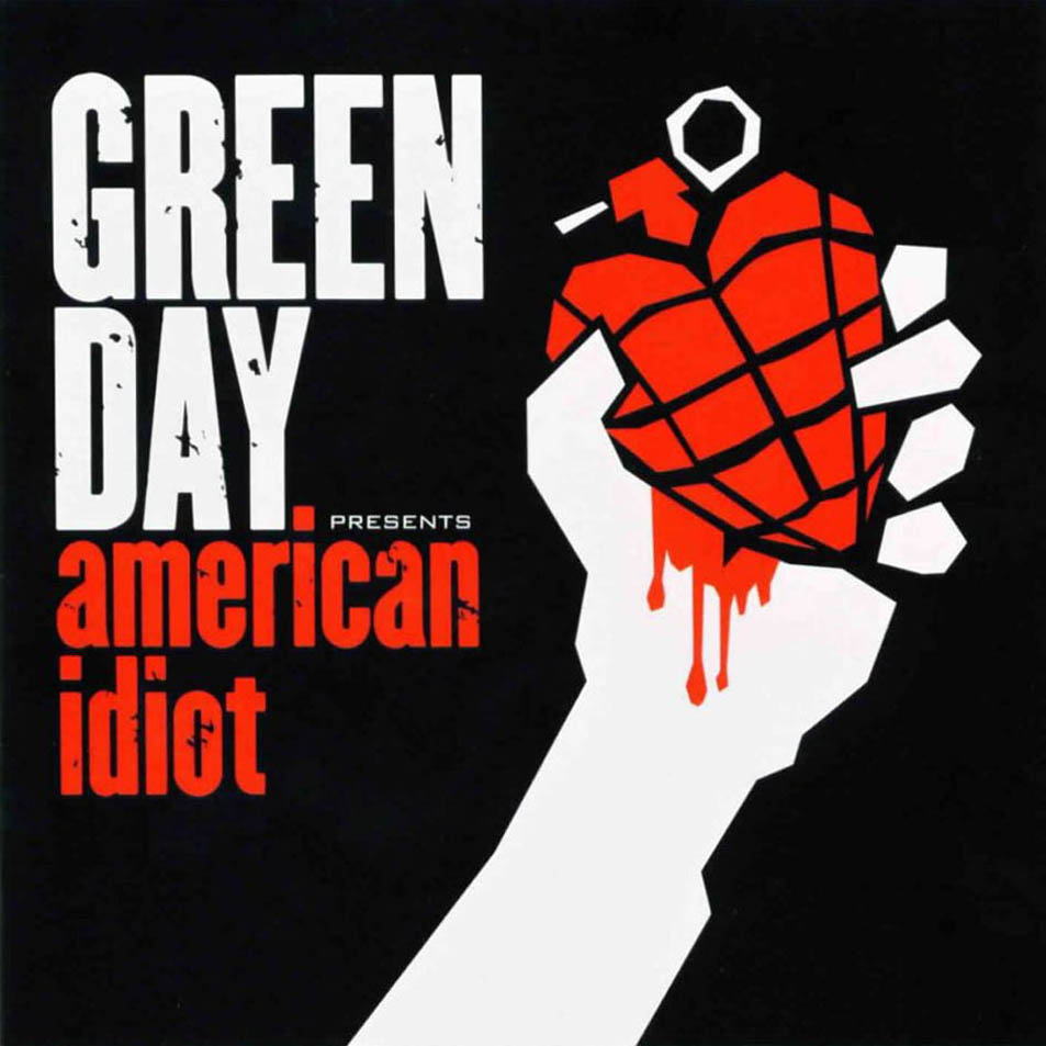Cartula Frontal de Green Day - American Idiot