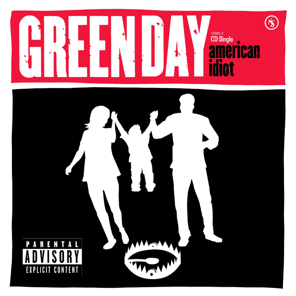Cartula Frontal de Green Day - American Idiot (Cd Single)