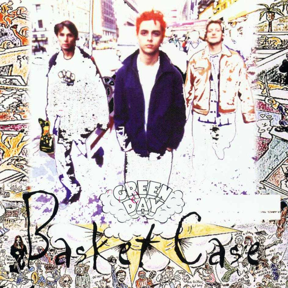 Cartula Frontal de Green Day - Basket Case (Cd Single)