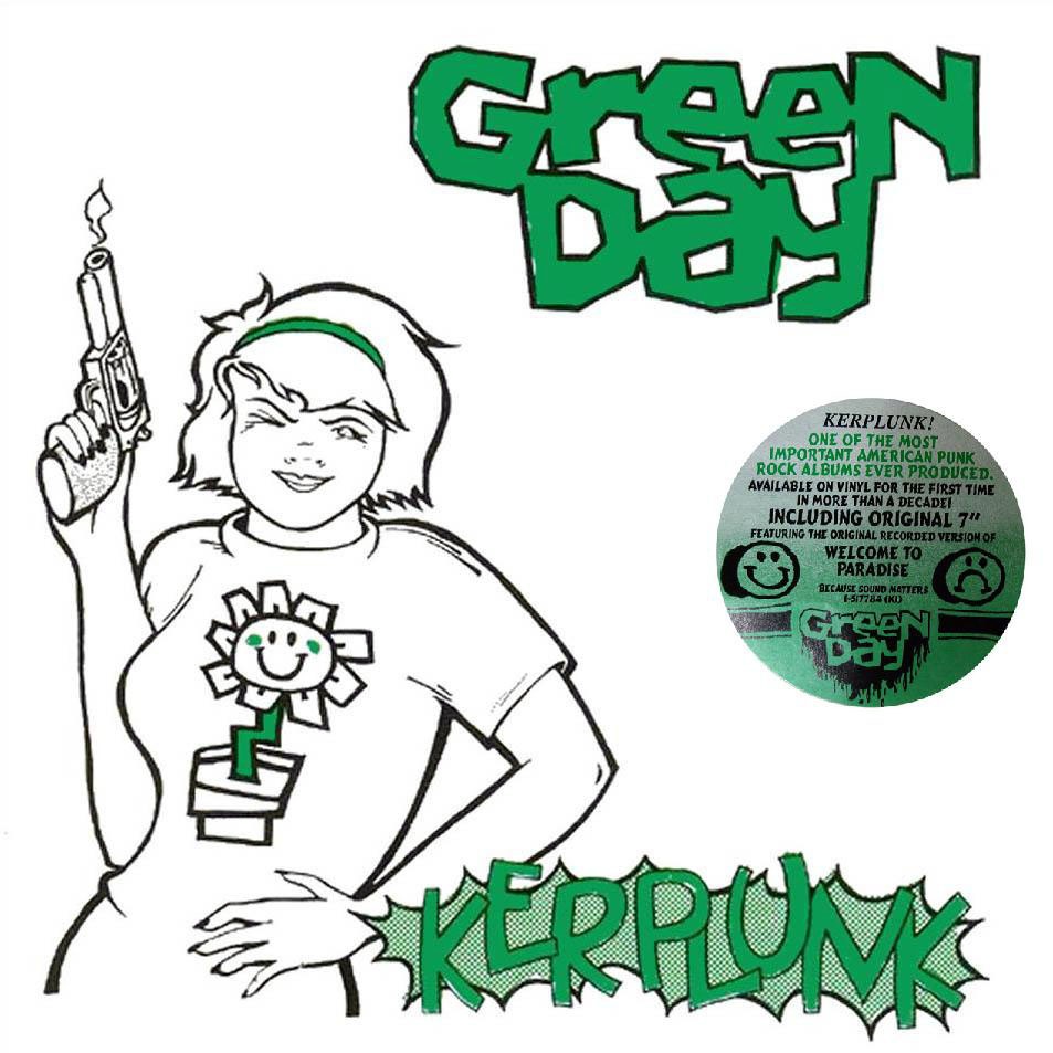 Cartula Frontal de Green Day - Kerplunk + 7