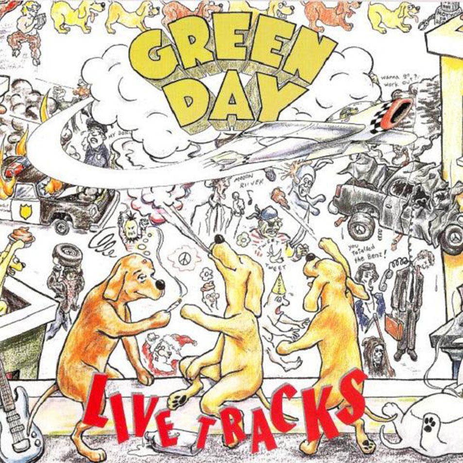 Cartula Frontal de Green Day - Live Tracks (Ep)