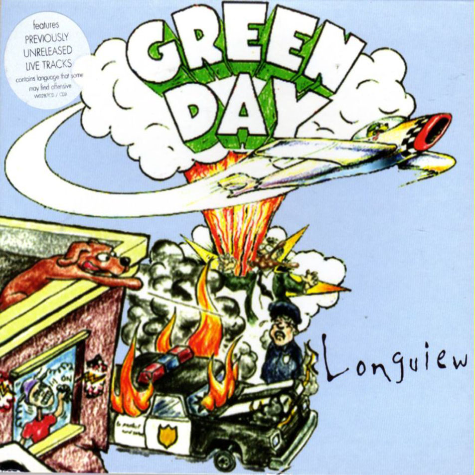 Cartula Frontal de Green Day - Longview (Cd Single)