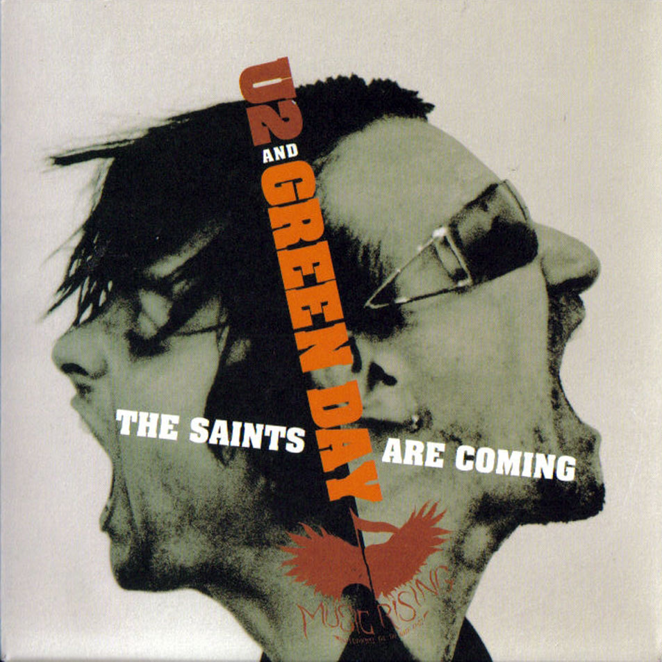 Cartula Frontal de Green Day - The Saints Are Coming (Cd Single)