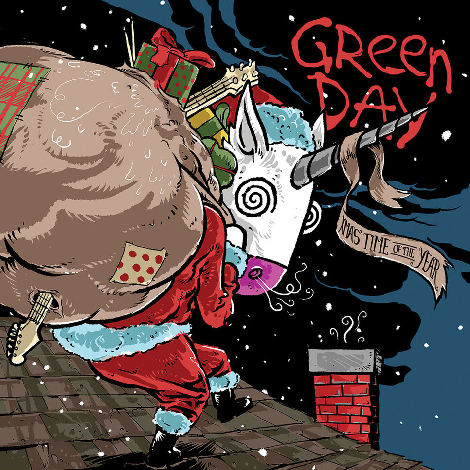 Cartula Frontal de Green Day - Xmas Time Of The Year (Cd Single)